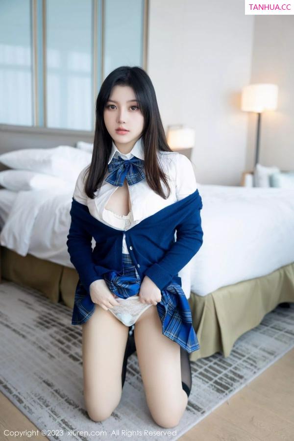 豆瓣酱  [XiuRen]高清写真图 2023.12.01 No.7754 豆瓣酱 丝袜美臀第49张图片